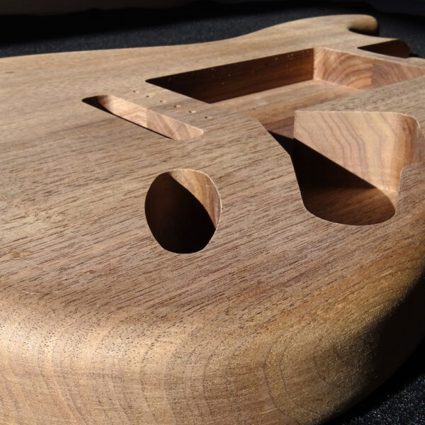 AC Strat Style American Walnut Body- C000150 - Image 8