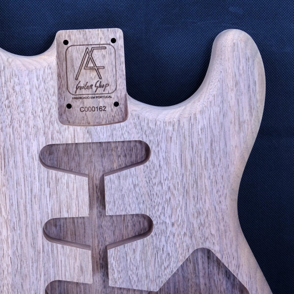 AC Strat Style American Walnut Body - C000162 - Image 4