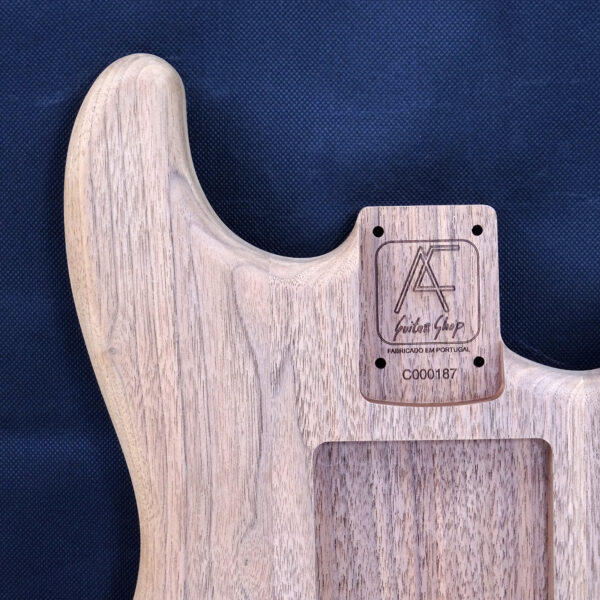 AC Strat Style American Walnut Body - C000187 - Image 3