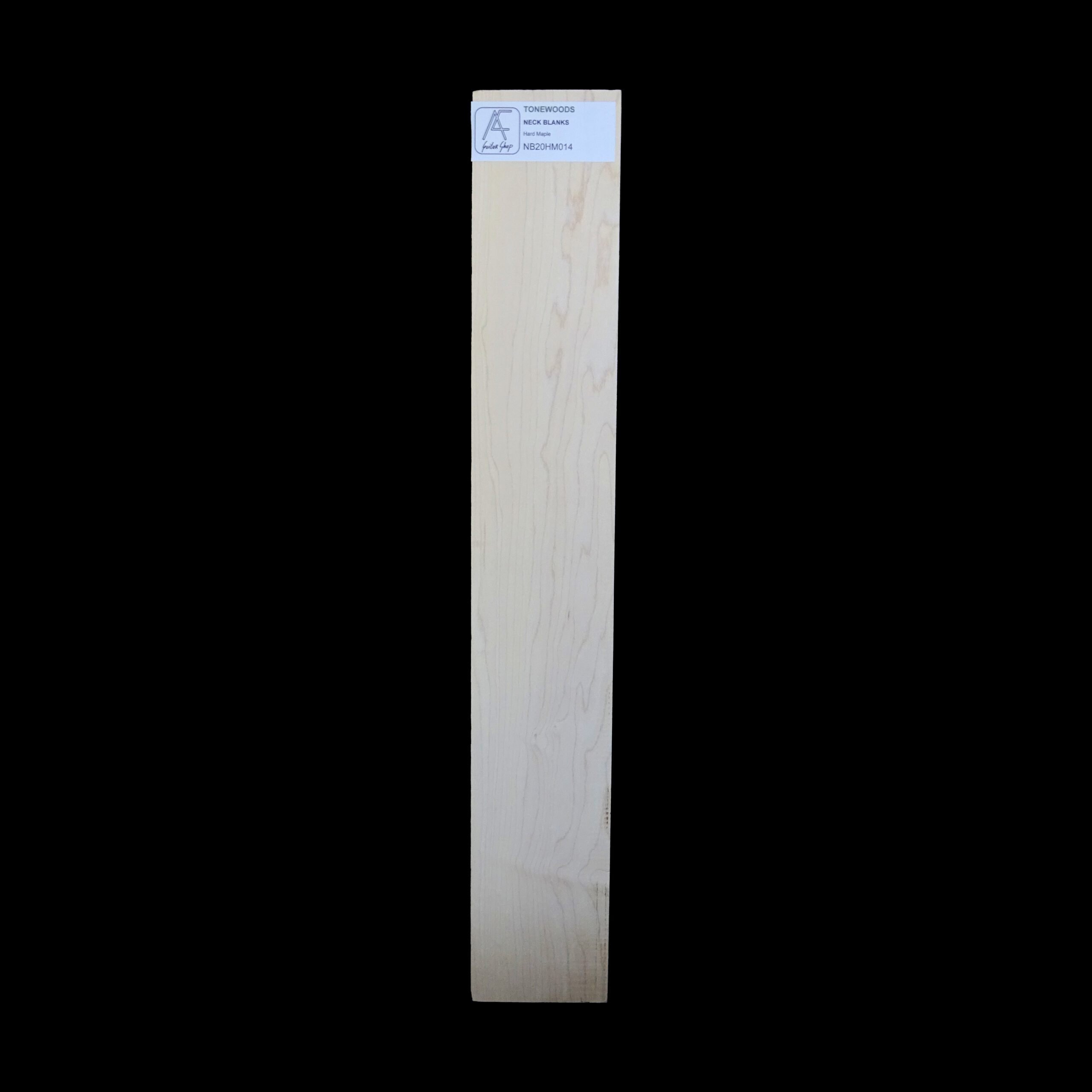 AC Hard Maple 20MM Neck Blank - NB20HM014