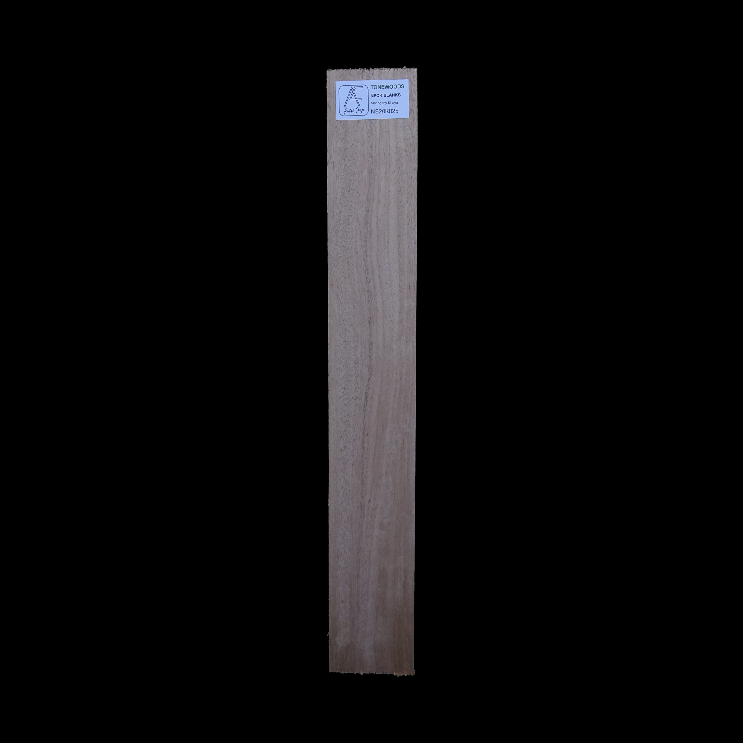 AC Mahogany Khaya 20MM Neck Blank - NB20K025