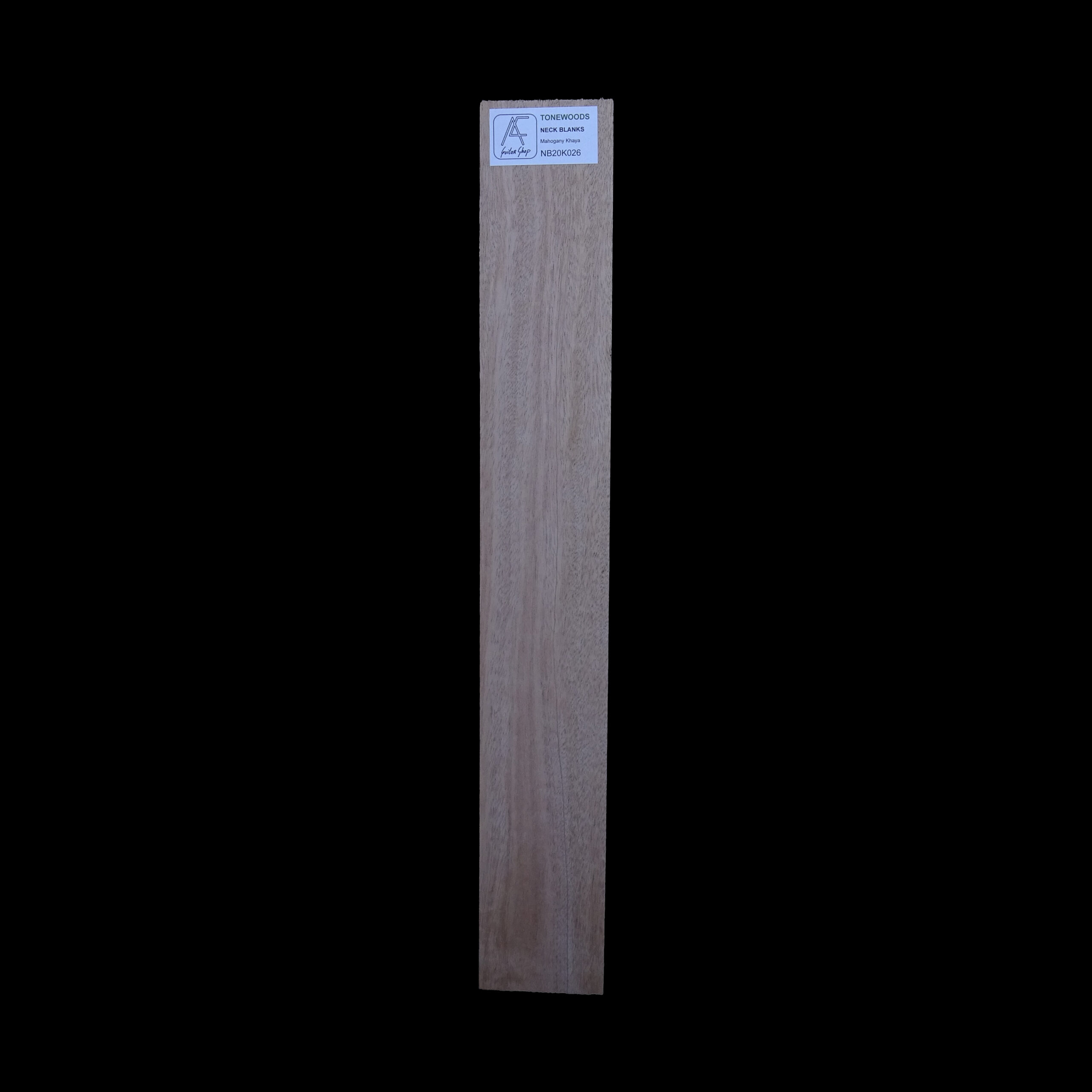 AC Mahogany Khaya 20MM Neck Blank - NB20K026