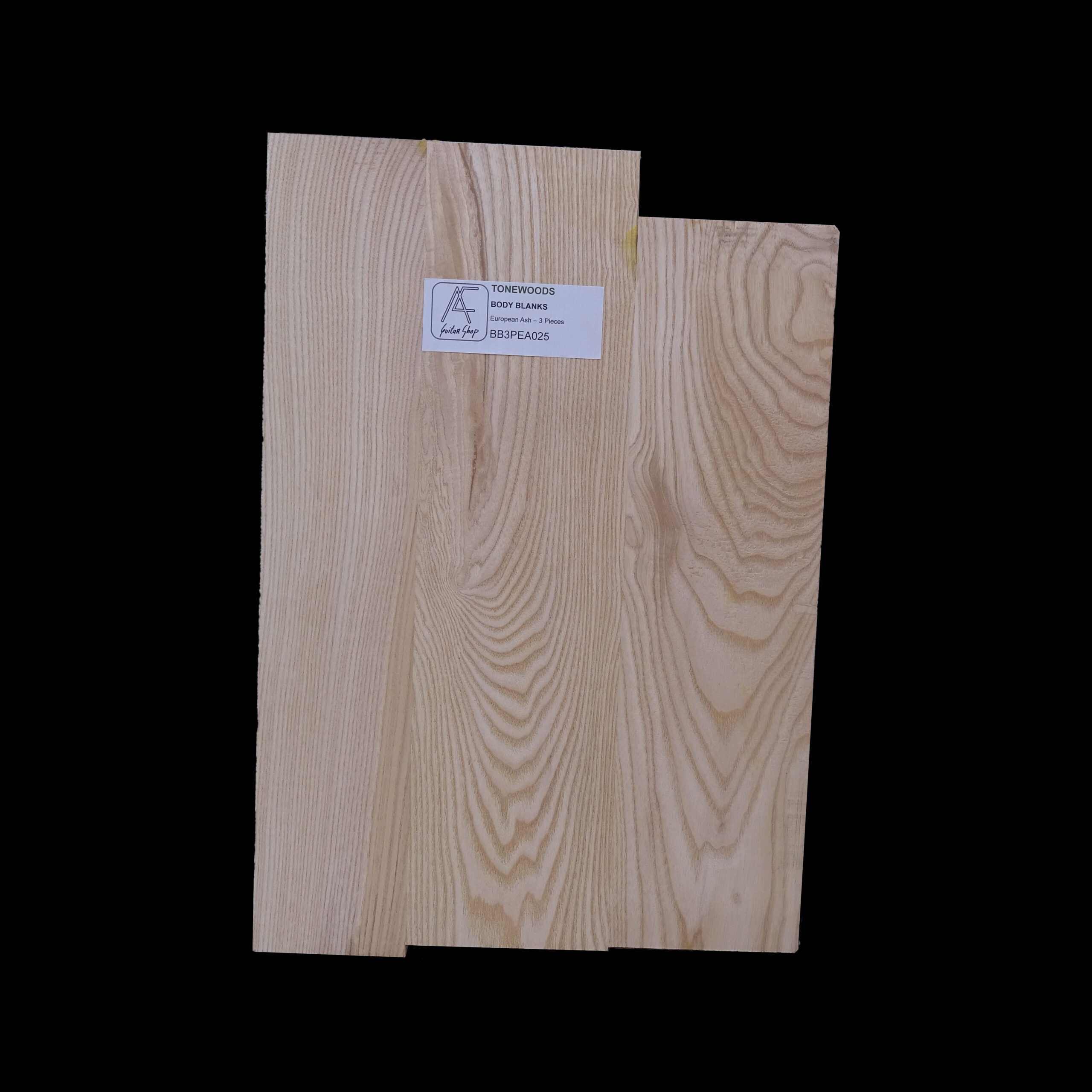 AC European Ash Body Blank 3 Pieces - BB3PEA025