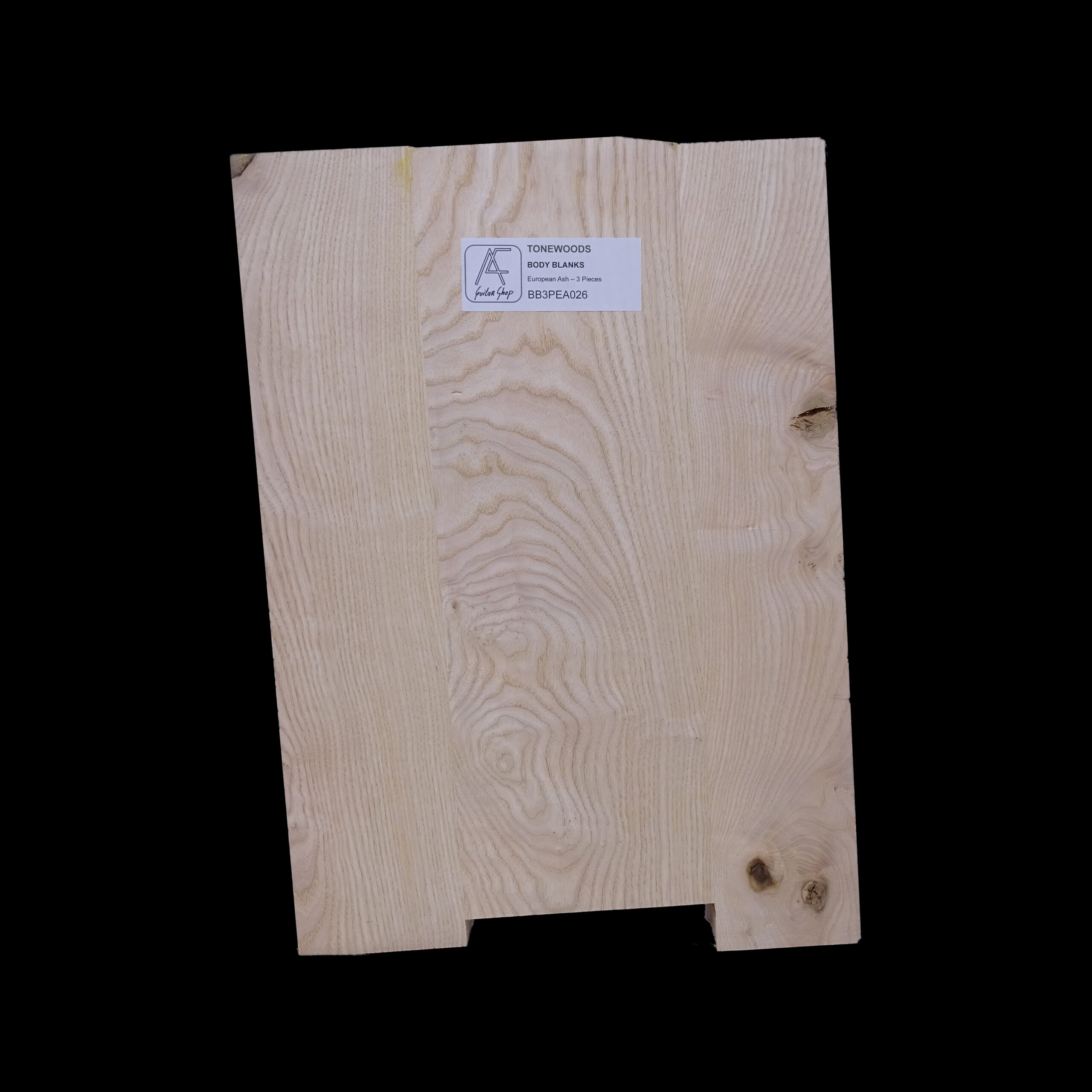 AC European Ash Body Blank 3 Pieces - BB3PEA026