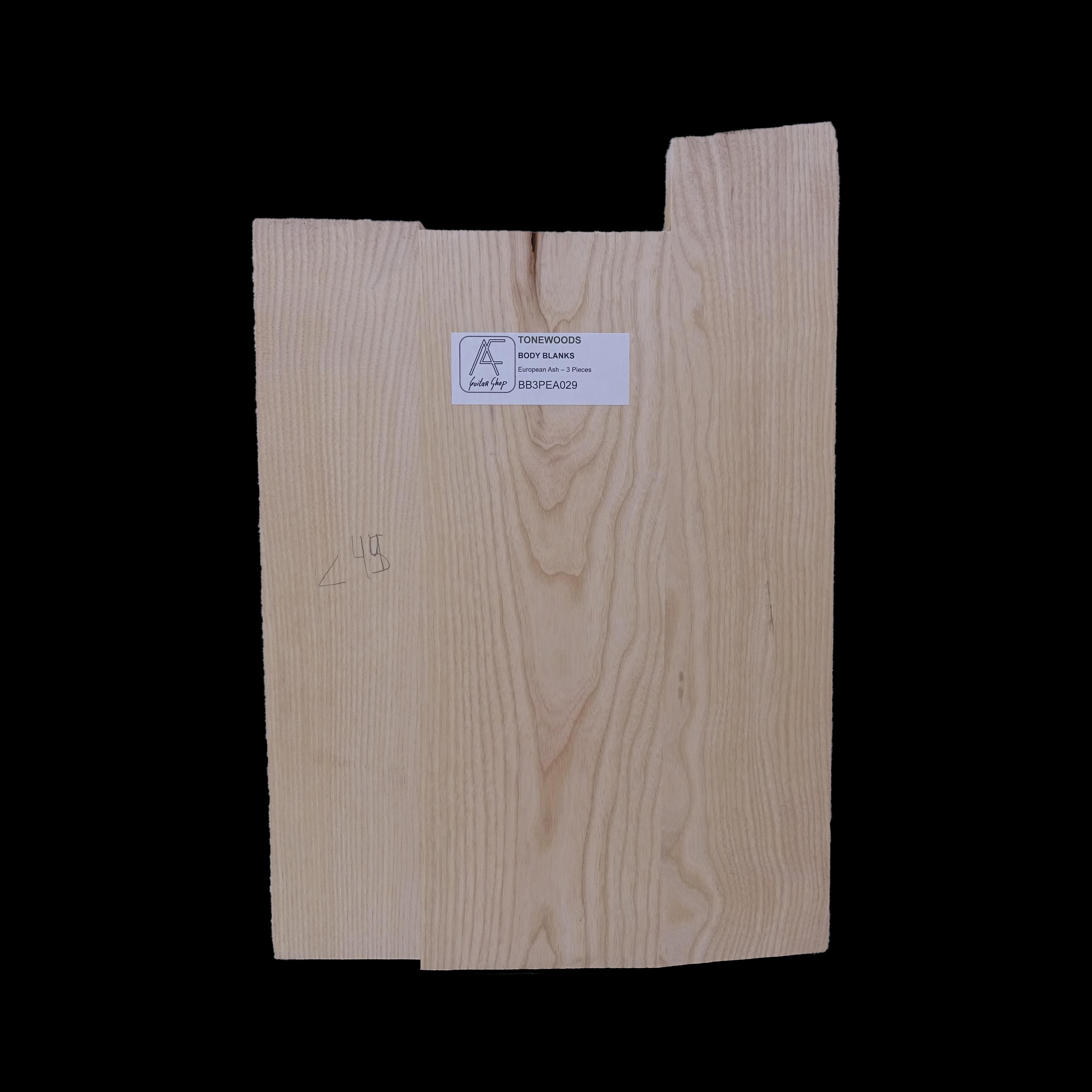 AC European Ash Body Blank 3 Pieces - BB3PEA029