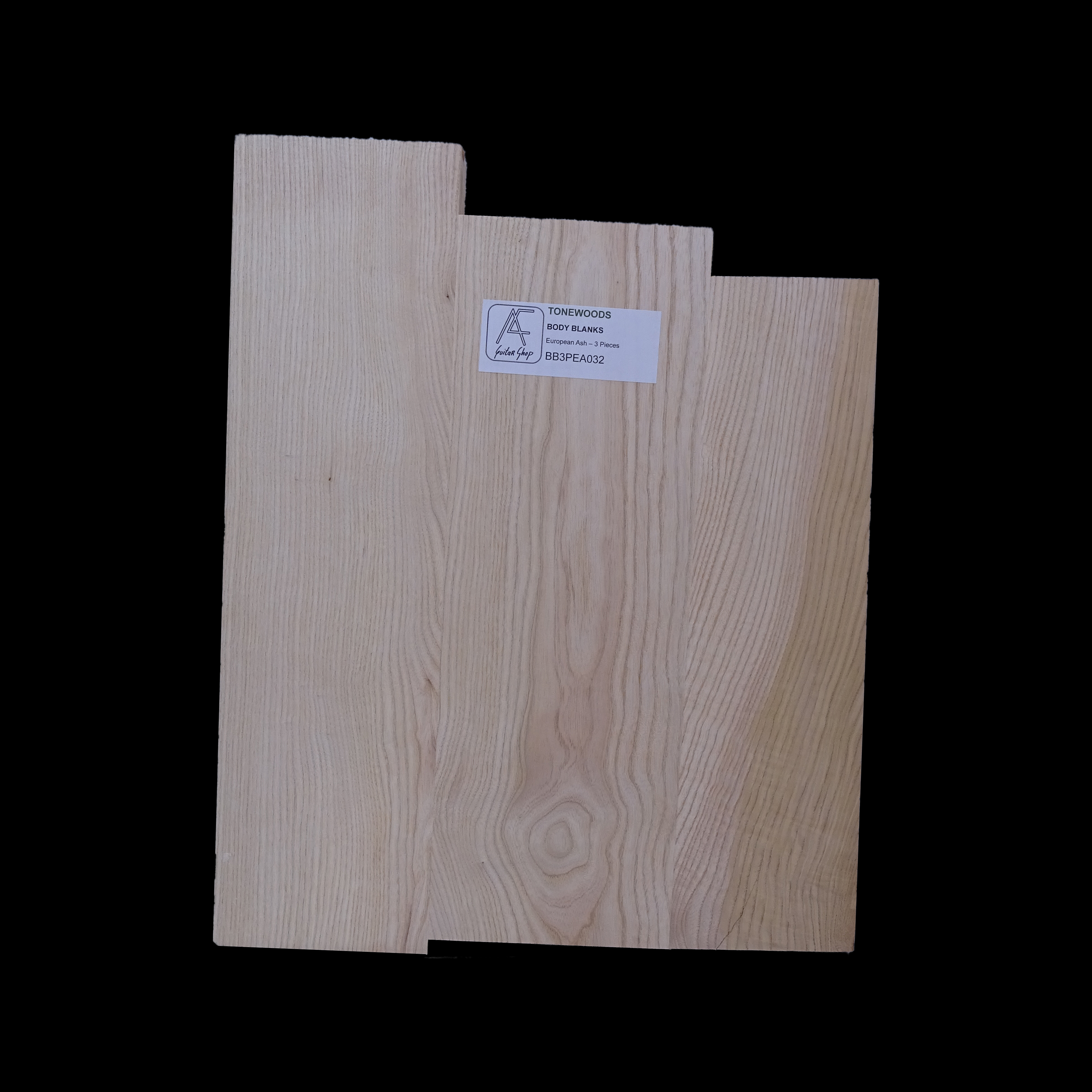 AC European Ash Body Blank 3 Pieces - BB3PEA032