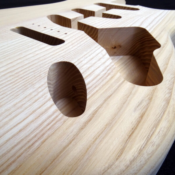 AC Strat Style European Ash Body - C000326 - Image 5