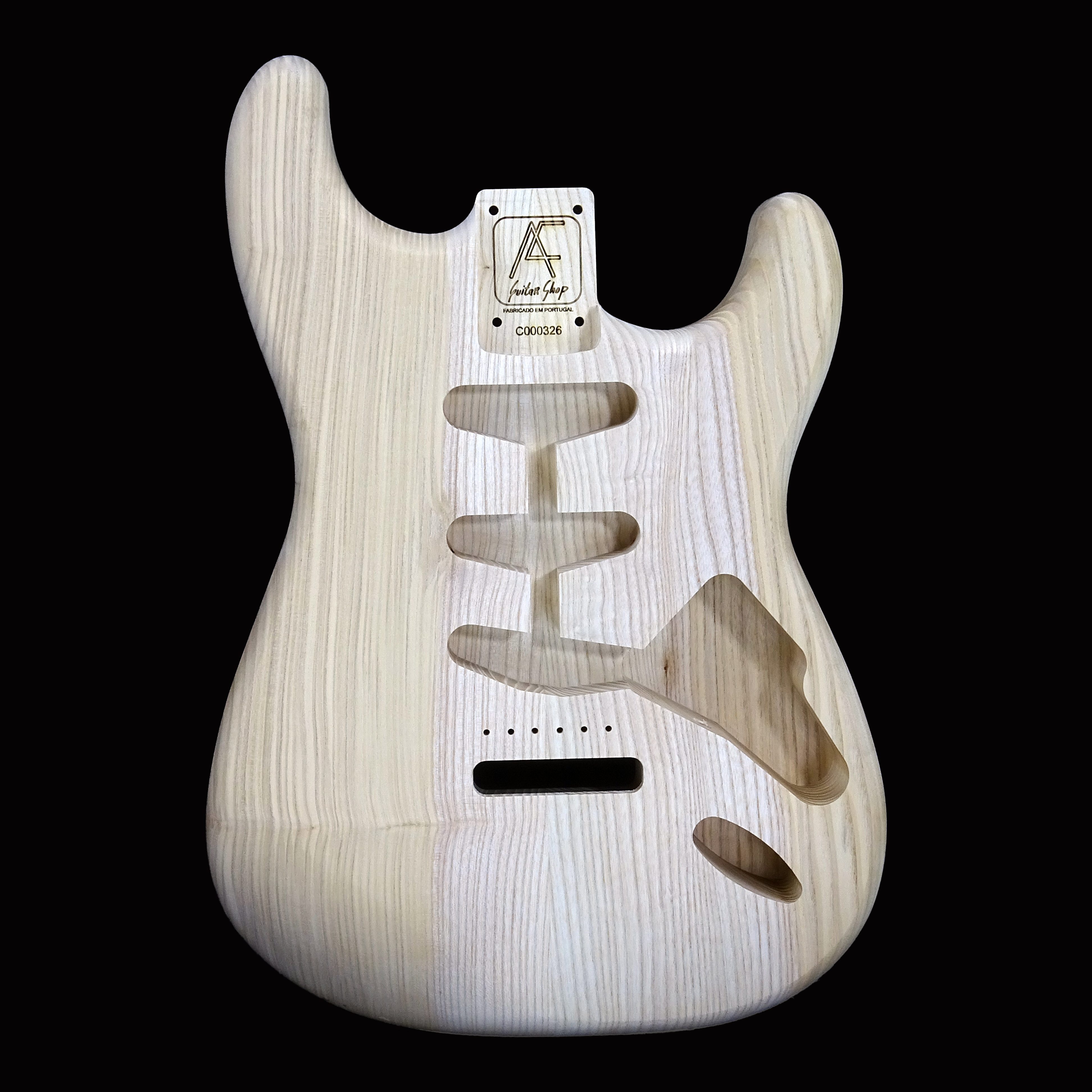 AC Strat Style European Ash Body - C000326