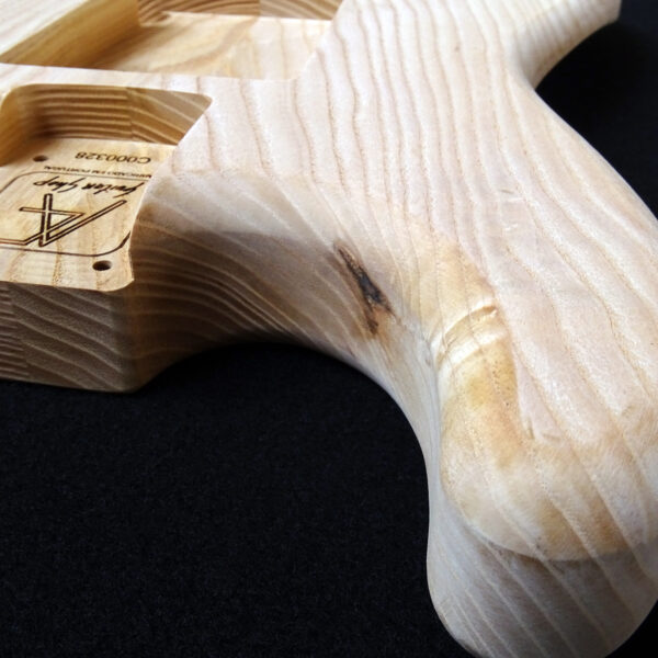 AC Strat Style European Ash Body - C000328 - Image 7