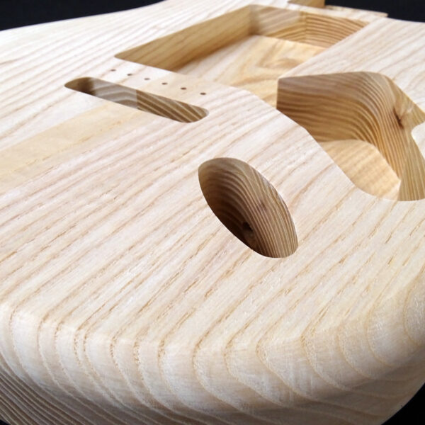 AC Strat Style European Ash Body - C000328 - Image 8