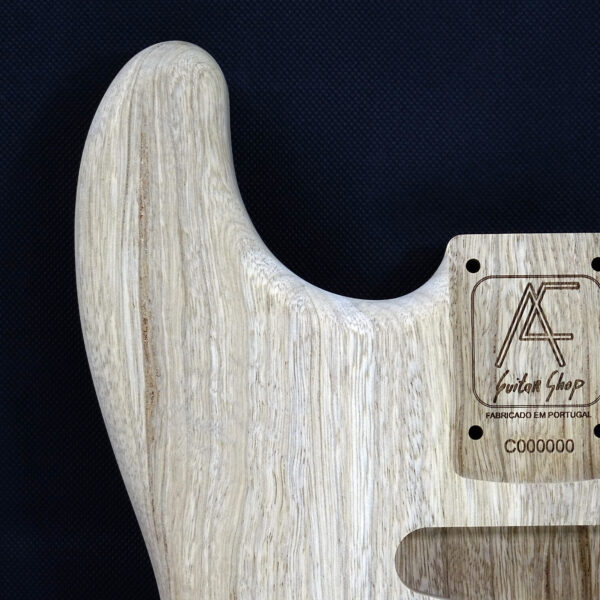 AC Strat Style Korina/White Limba Body - Image 3
