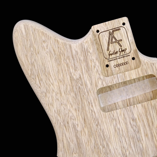AC Offset Tele/Jazzcaster/Telemaster Korina Body - Image 3