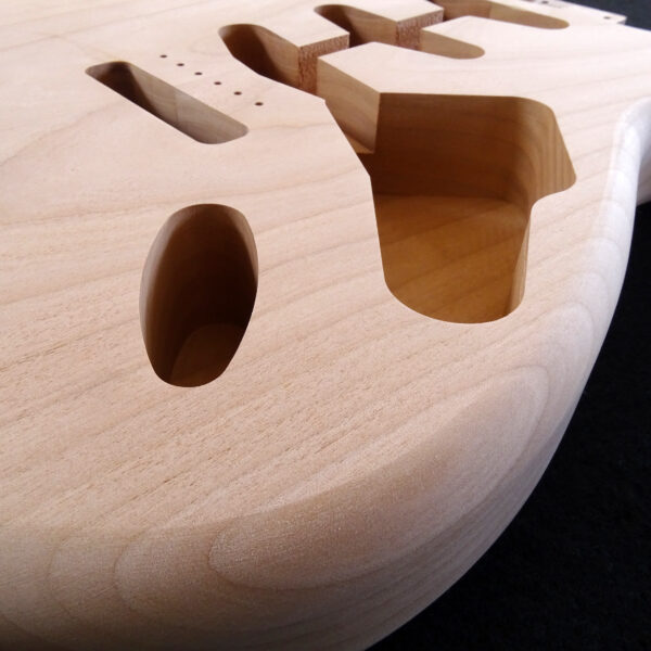 AC Strat Syle Red Alder Body - C000346 - Image 8