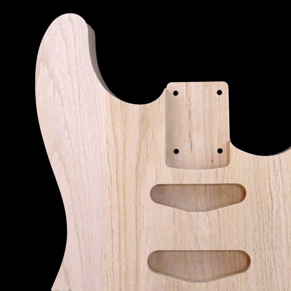 AC Nashville Strat Style - Premium Red Alder Replacement Body - Full Binding Included - Image 3