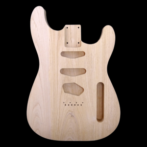 AC Nashville Strat Style - Premium Red Alder Replacement Body - Full Binding Included