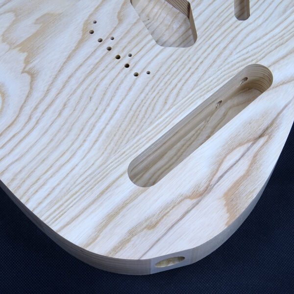 AC Tele Style European Ash Body - C000367 - Unfinished - Image 7