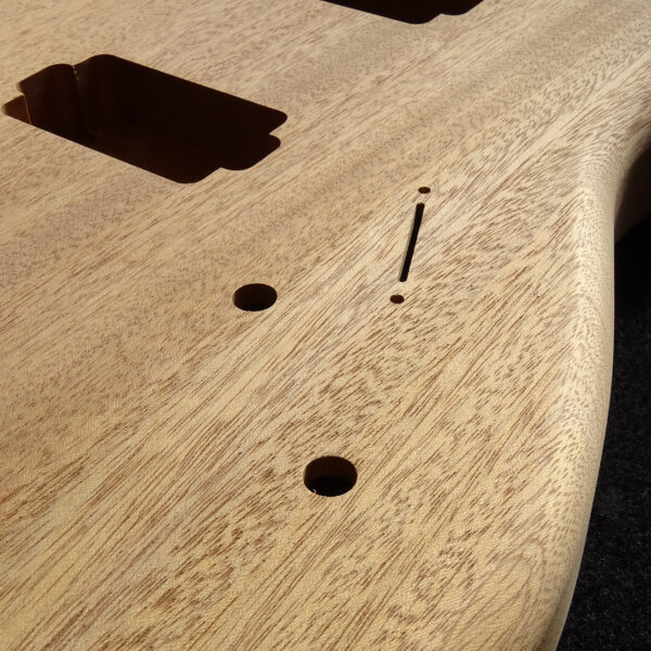 AC Modern Strat One Piece Mahogany Sipo Body - C000371 - Image 6