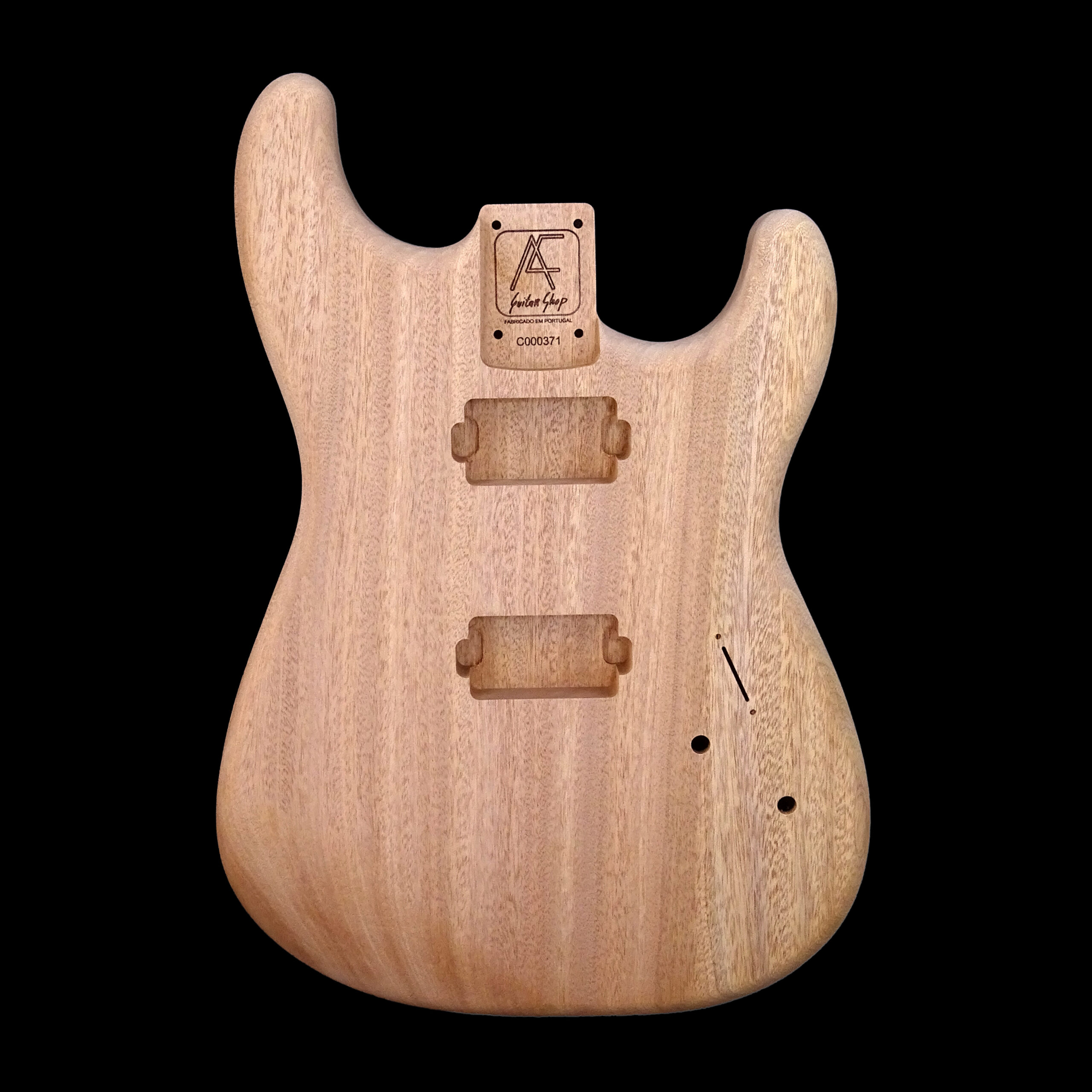 AC Modern Strat One Piece Mahogany Sipo Body - C000371
