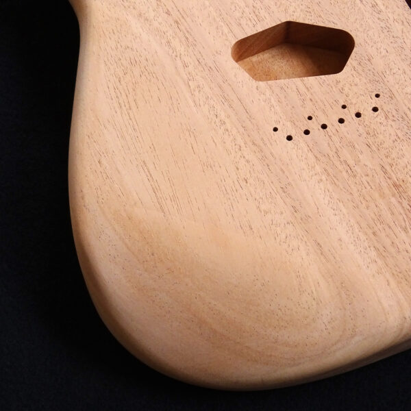 AC Strat-Tele Style Hybrid One Piece Mahogany Body - C000359 - Image 8