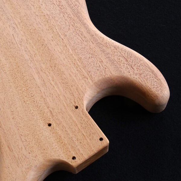 AC Strat-Tele Style Hybrid One Piece Mahogany Body - C000359 - Image 11