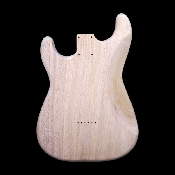 AC Strat-Tele Style Hybrid One Piece Mahogany Body - C000359 - Image 2