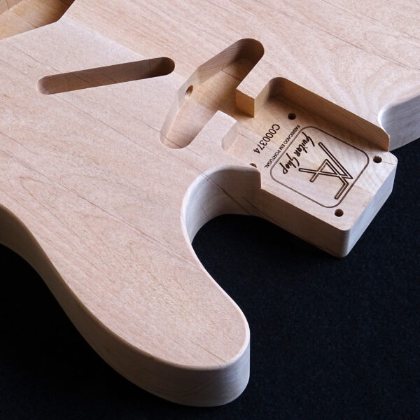 AC Tele Style Red Alder Body - C000374 - Image 5