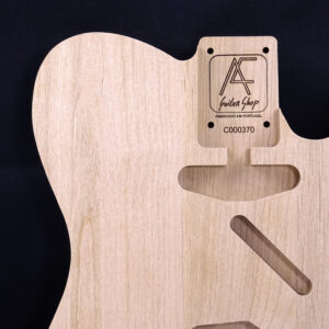 AC Tele Style Red Alder Body - C000370 - Unfinished - Image 3