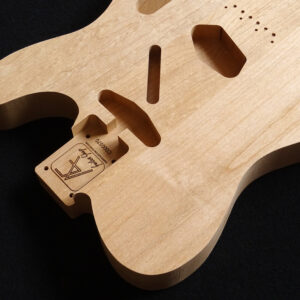 AC Tele Style Red Alder Body - C000370 - Unfinished - Image 5