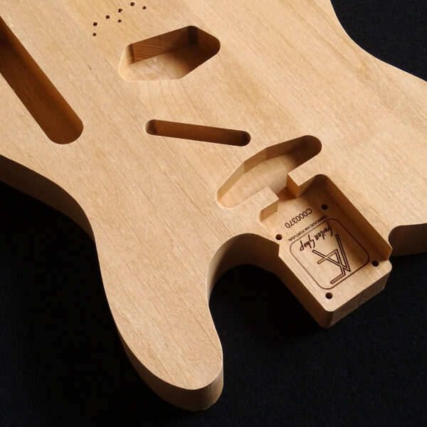 AC Tele Style Red Alder Body - C000370 - Unfinished - Image 6