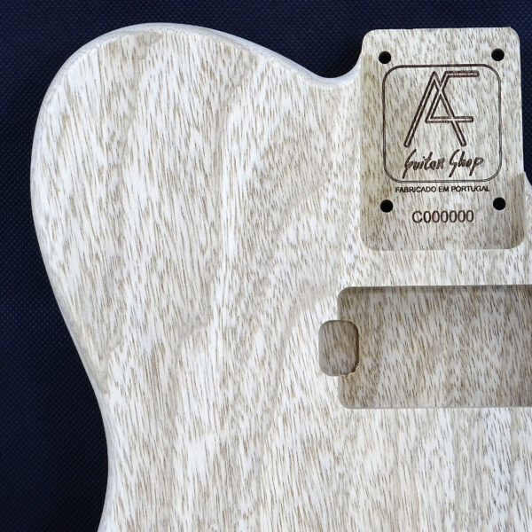 AC Tele Style Korina/White Limba Body - Image 3