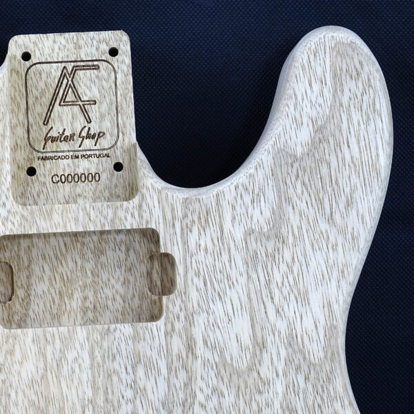 AC Tele Style Korina/White Limba Body - Image 4