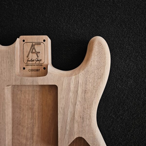AC Strat Style American Walnut Body - C000397 - Image 4