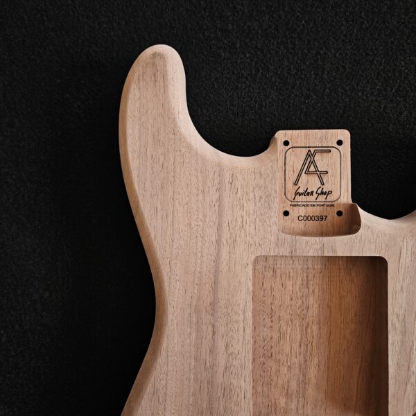 AC Strat Style American Walnut Body - C000397 - Image 3