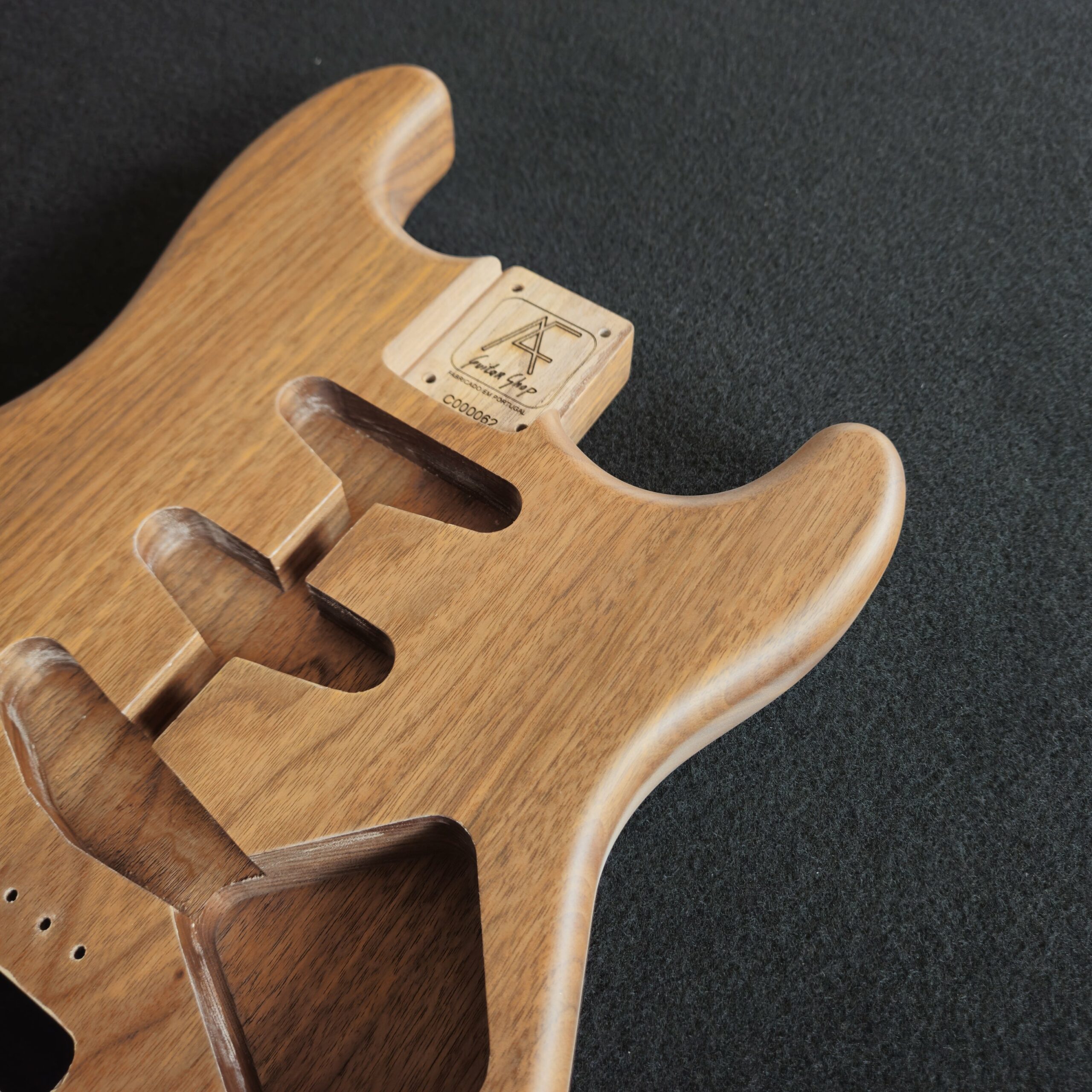 AC Strat Style Walnut Body - Natural Nitro Mate Finish - C000062 1000049730 scaled AC Strat Style Walnut Body - Natural Nitro Mate Finish - C000062 - Image 6