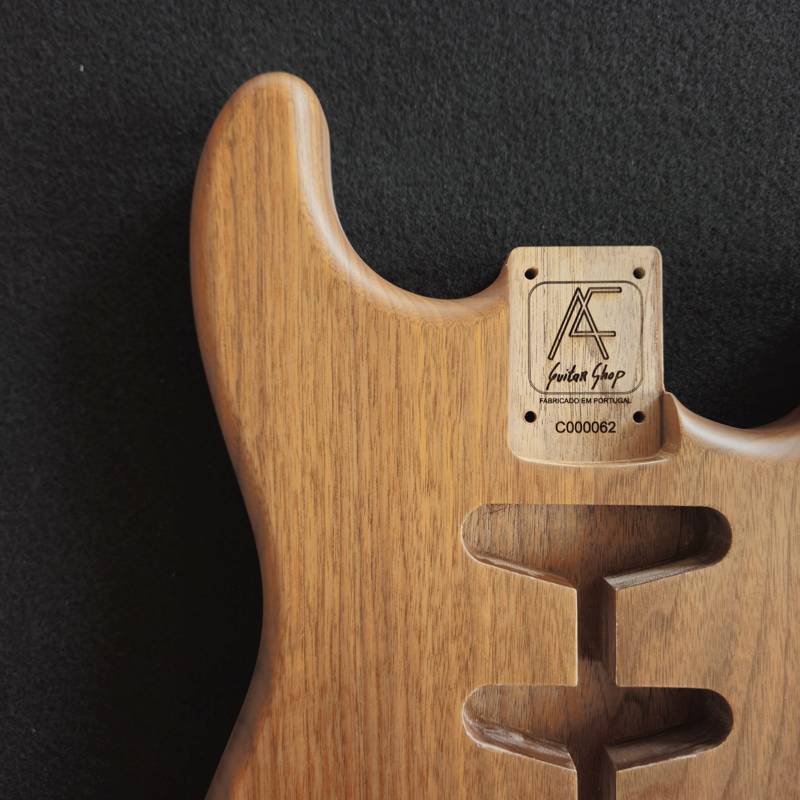 AC Strat Style Walnut Body - Natural Nitro Mate Finish - C000062 1000049732 scaled AC Strat Style Walnut Body - Natural Nitro Mate Finish - C000062 - Image 4