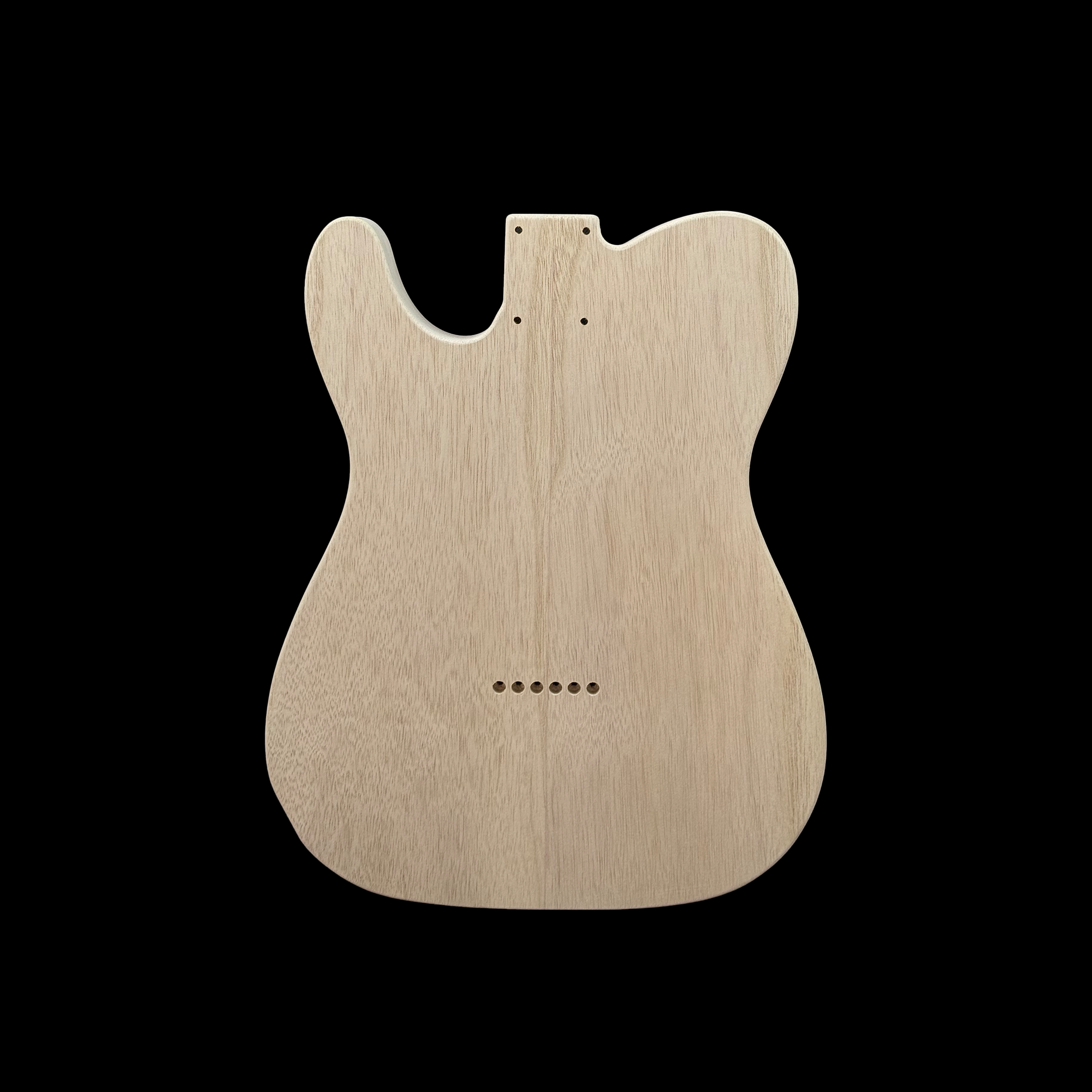 AC Tele Style Paulownia Body C000000 back AC Tele Style Paulownia Body - Image 2