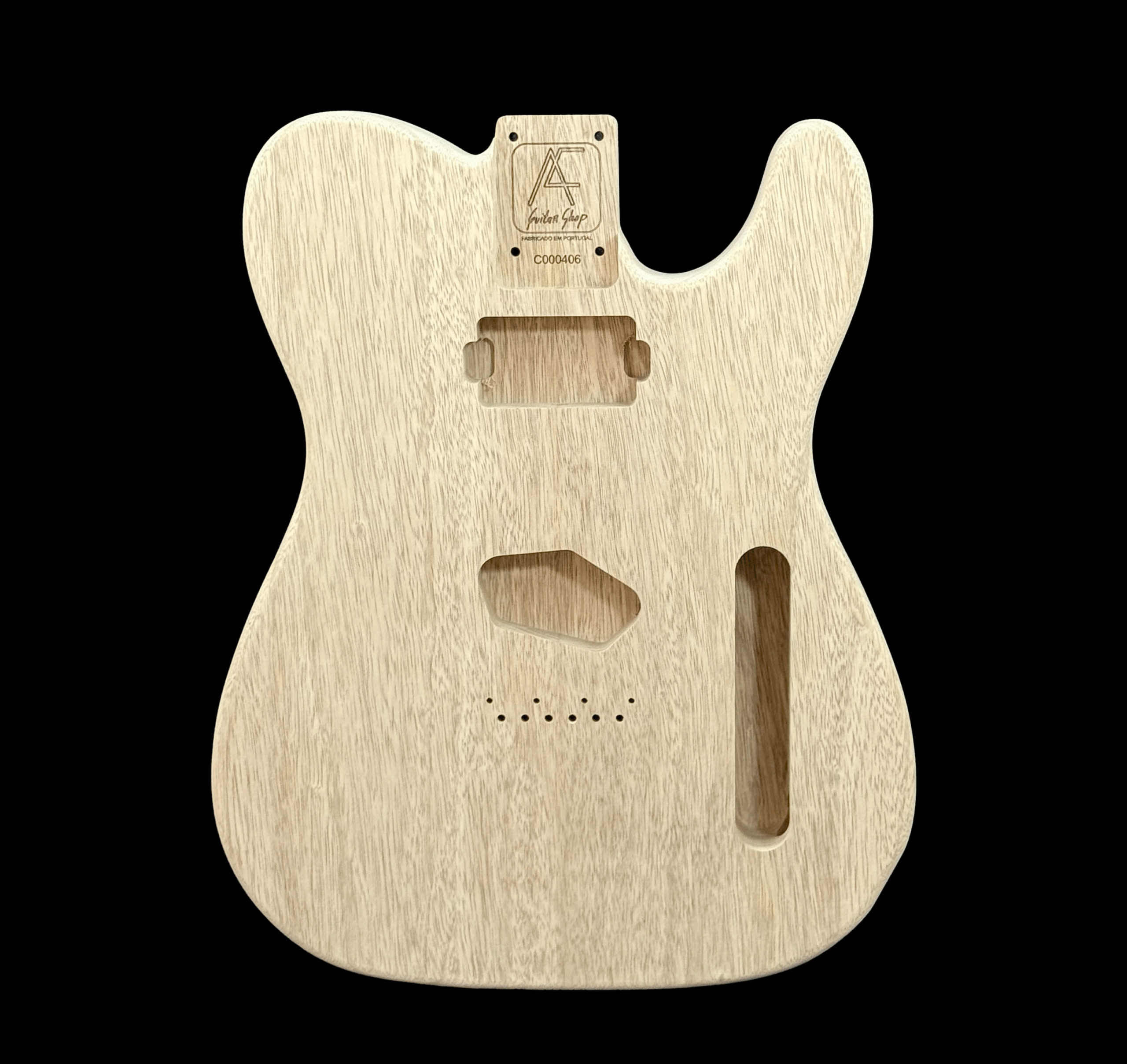 AC Tele Korina Body - C000406 C000406 front scaled AC Tele Korina Body - C000406